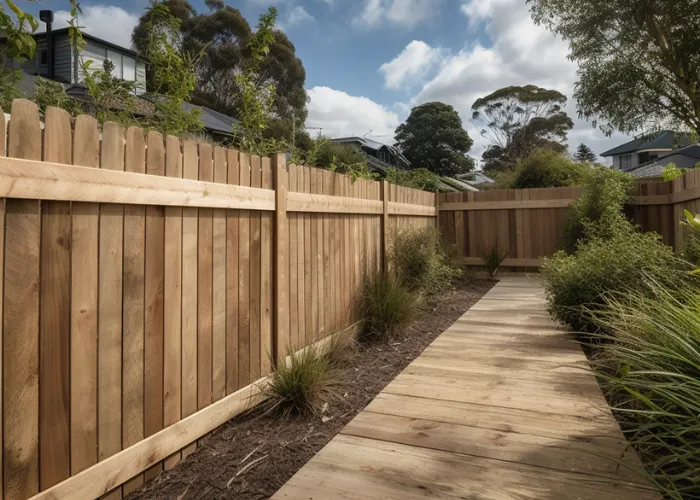 Beautiful timber fence built by Better Fencing Bundaberg
